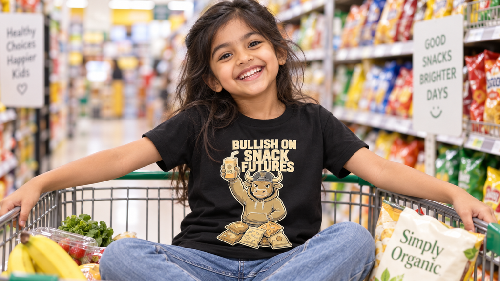 BULLISH ON SNACK FUTURES. Youth Tee