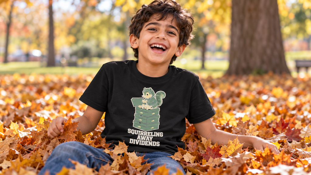SQUIRRELING AWAY DIVIDENDS. Youth Tee
